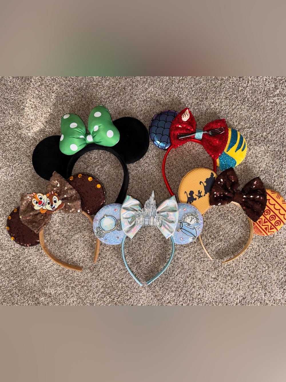 Assorted Kids' or Women’s mouse Ear Headbands